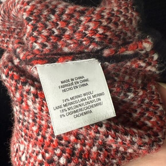 Favorite Daughter Cashmere Blend The Aria Argyle Sweater S - Picture 6 of 9